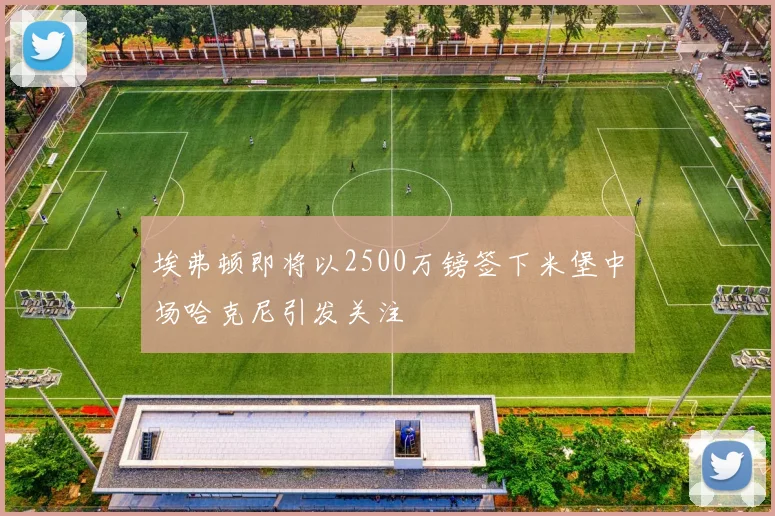 埃弗顿即将以2500万镑签下米堡中场哈克尼引发关注